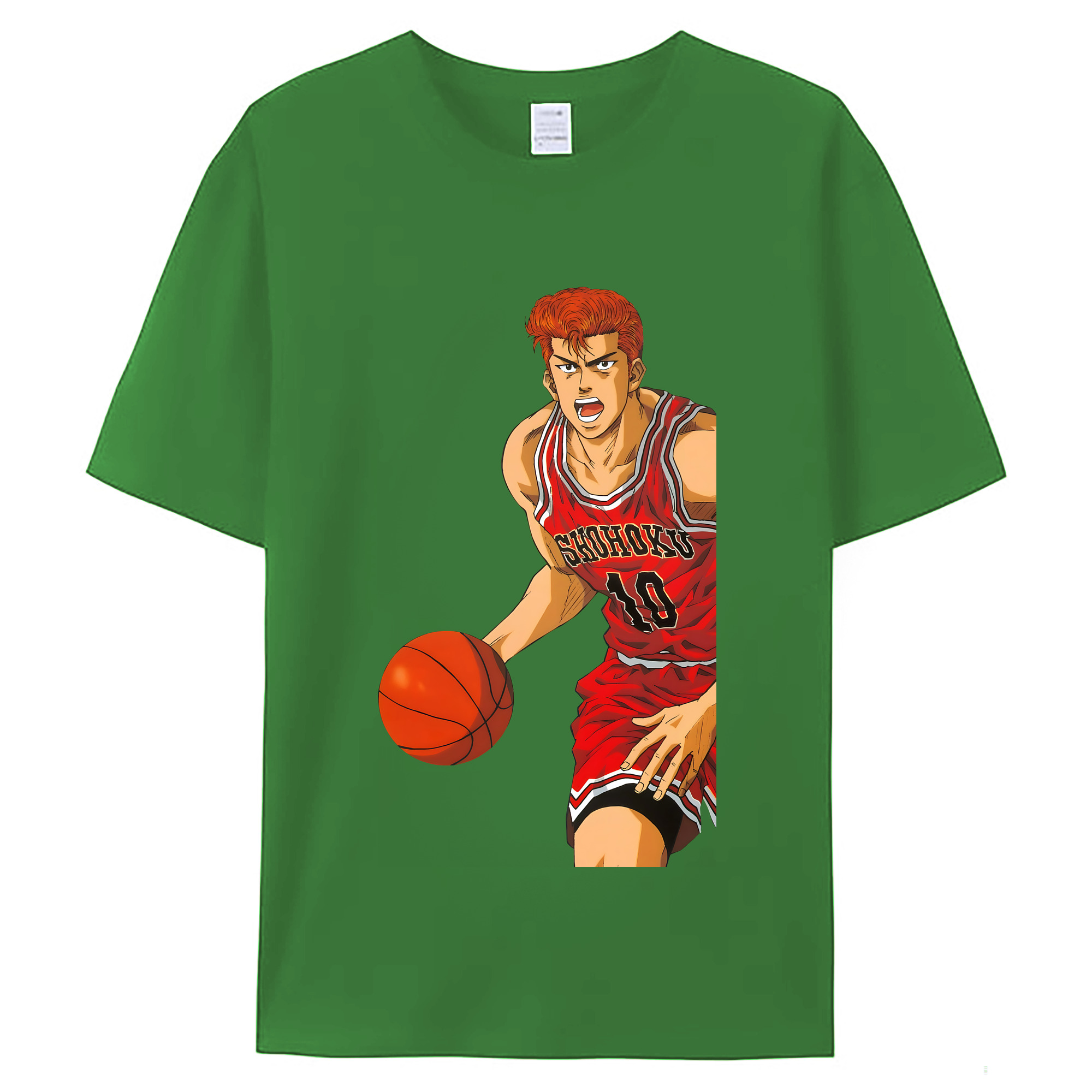 （画像用） SLAM DUNK／スラムダンク レディースカジュアルプリントTシャツ（綿100％）